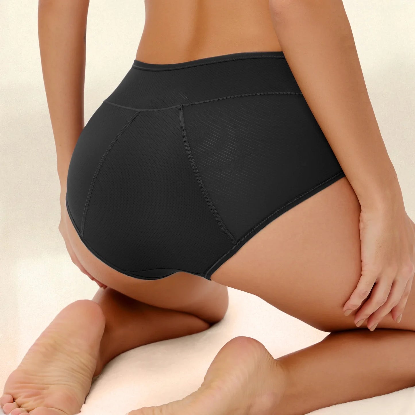 Comfort Plus Leakproof Underwear (Black 10-Pack)